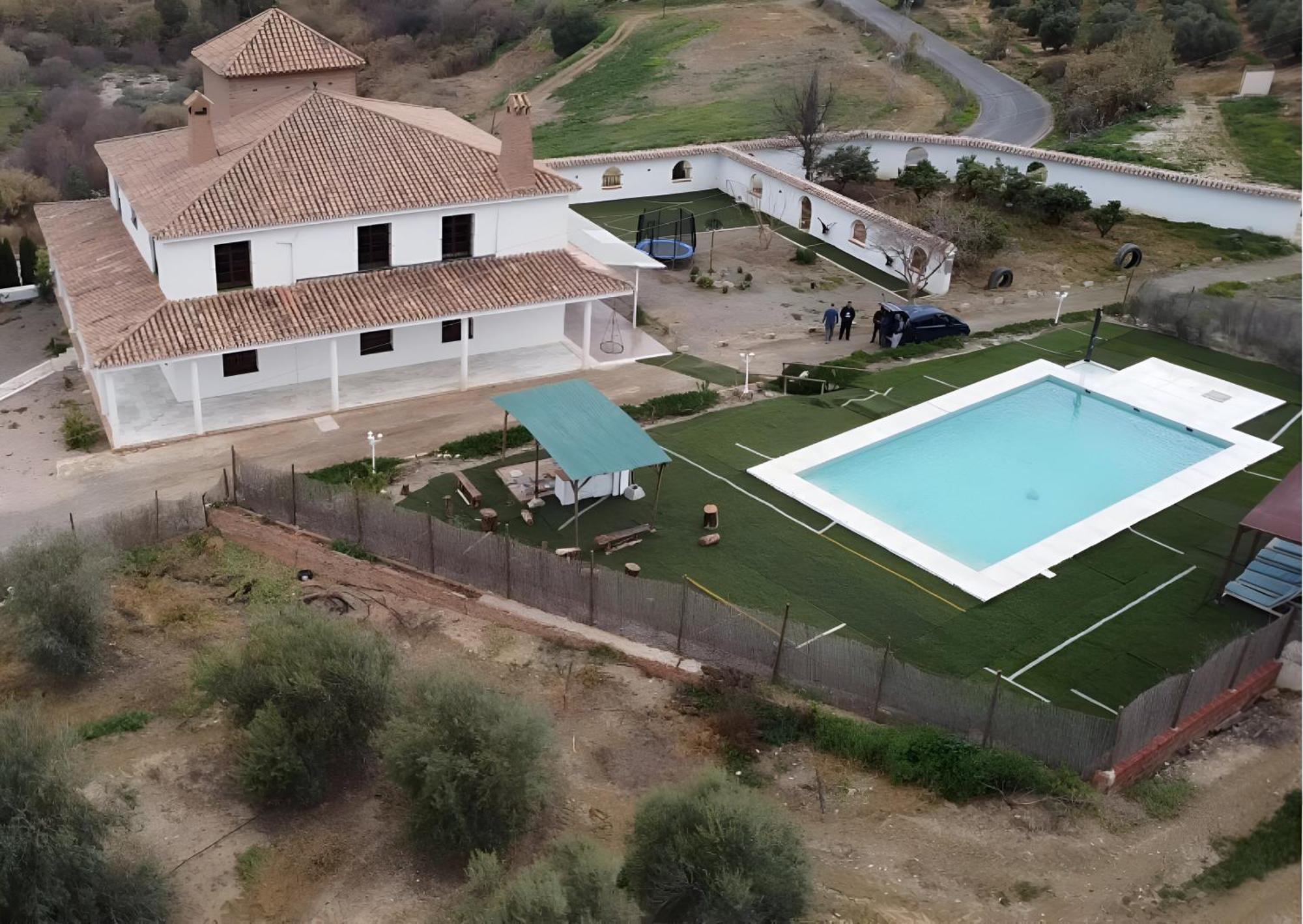 Hacienda Los Olivos Alora Grupos Grandes Fiestas Pista De Padel (Adults Only) Ngoại thất bức ảnh